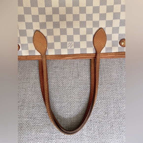 Louis Vuitton Neverfull PM bundle! Damier Azur - Picture 9 of 14